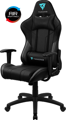 Кресло геймерское ThunderX3 EC3 Black AIR - фото 1 - id-p105233706