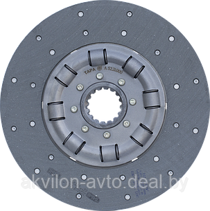А52.21.000 Диск ведомый ДТ-75 мягкий (ДВ СМД-18,20,22) Завод «ТАРА», фото 2