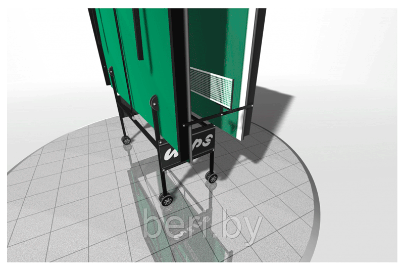 Стол теннисный влагостойкий, складной, усиленный, на роликах WIPS Royal Outdoor - фото 3 - id-p105279406