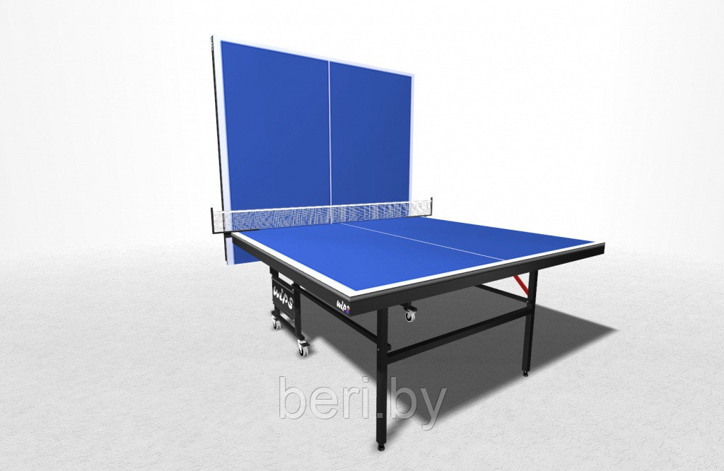 Стол теннисный складной усиленный на роликах WIPS Master Roller - фото 4 - id-p105280934