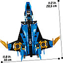Конструктор Ниндзяго Штормовой истребитель Джея Bela 11162, аналог Лего 70668, фото 5
