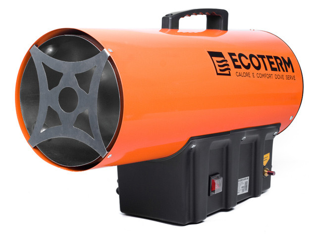 Нагреватель воздуха газовый Ecoterm GHD-50 прямой (тепловая пушка), 50 кВт, переносной (ECOTERM) - фото 1 - id-p5699994