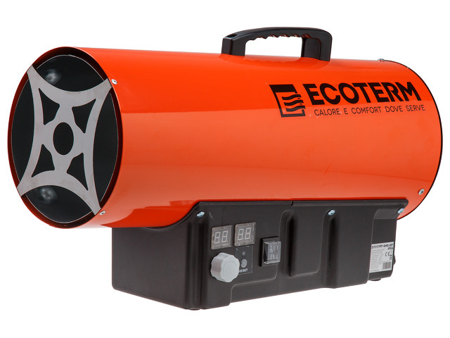 Нагреватель воздуха газовый Ecoterm GHD-30T прям., 30 кВт, термостат, переносной (30кВт, 650 м3/ч) - фото 1 - id-p105281538