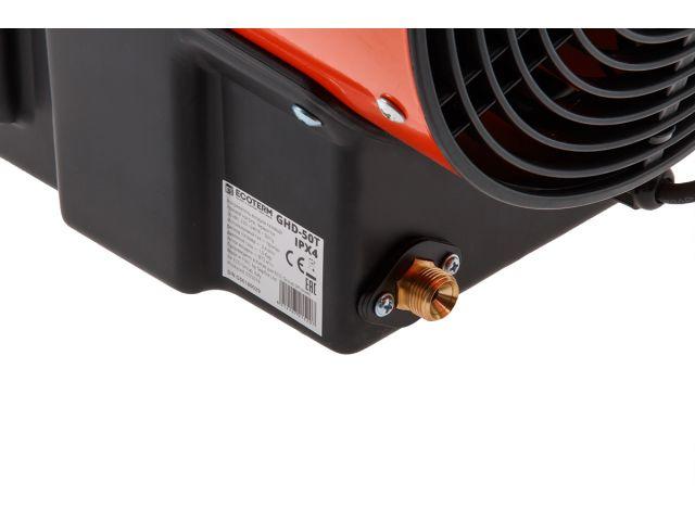 Нагреватель воздуха газовый Ecoterm GHD-50T прям., 50 кВт, термостат, переносной - фото 5 - id-p105281615