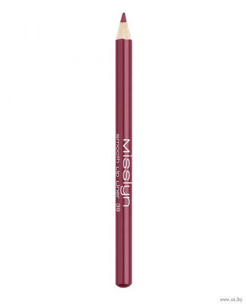 MISSLYN КАРАНДАШ ДЛЯ ГУБ SMOOTH LIP LINER , 23.39, 0.78 г. - фото 1 - id-p103521879