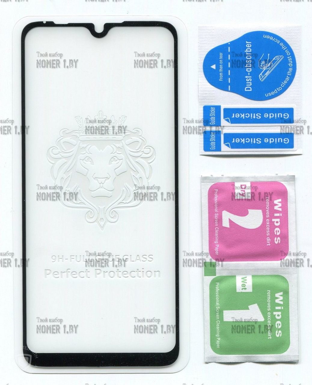 Защитное стекло Xiaomi Mi A3 (CC9e), черное