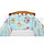 FE10144 Бортик защитный в кроватку на молнии "Мой щенок", 43х360 см, Фан Экотекс, Funecotex, бежевый, фото 2