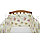 FE10146 Бортик защитный в кроватку на молнии "Влюбленный мишка", 43х360 см, Фан Экотекс, Funecotex, розовый, фото 2