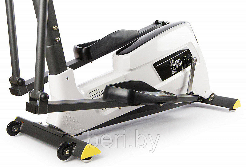 Эллиптический электрический тренажер Atlas Sport FUSION Programmable шаг 40 cм маховик 12 кг white - фото 4 - id-p105307684