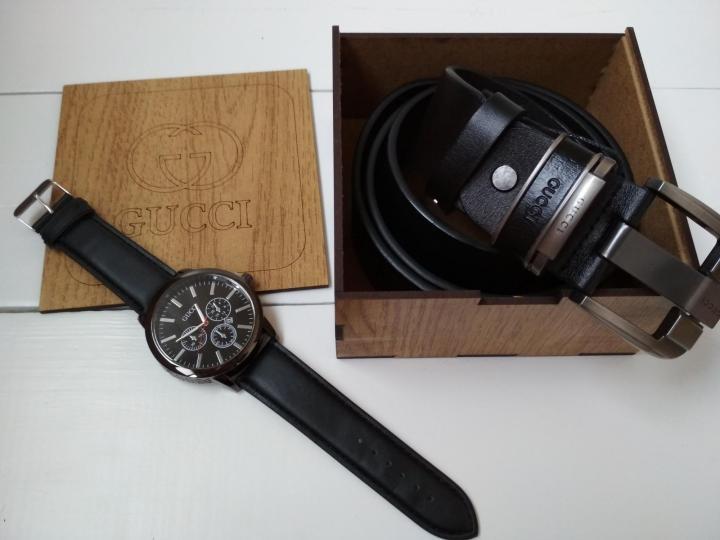 Подарочный набор для мужчин часы и ремень .Различные бренды. - фото 3 - id-p105308766