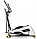 Эллиптический тренажер Atlas Sport Fenix white шаг 40 см. маховик 12 кг, фото 2