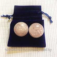 Шары из натурального камня: розовый кварц Шары здоровья