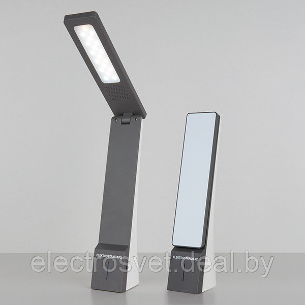 Настольный светодиодный светильник Desk белый/серый - фото 1 - id-p105316145