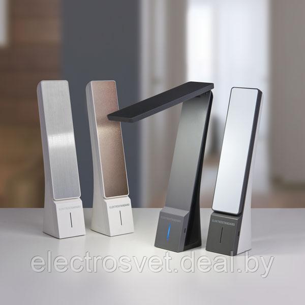 Настольный светодиодный светильник Desk белый/серый - фото 5 - id-p105316145
