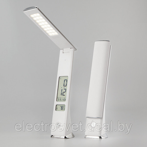 Светодиодная настольная лампа с аккумулятором 80504/1 белый - фото 3 - id-p105317247