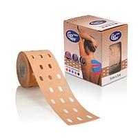 Кинезио тейп CureTape® Punch (5cm x 5m) (Бежевый)