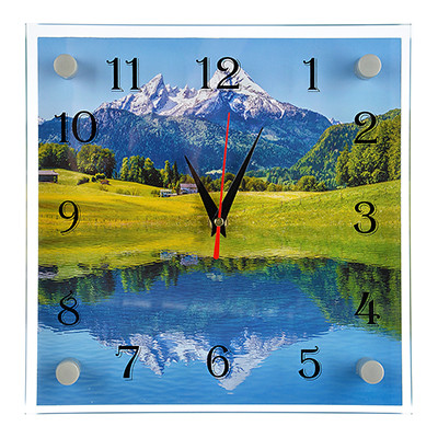 Часы настенные «Озеро в горах», фото 1
