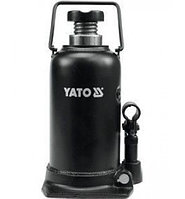 Домкрат гидравлический бутылочный 465мм. 5т. с клапаном YATO (1702)