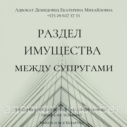 АДВОКАТ Демидовец Е.М. Юрпомощь по гражд, семейн., наследствен., жилищн.,трудов.,страх делам. - фото 3 - id-p5820694