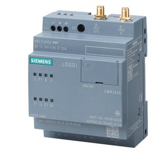 Логический модуль Siemens LOGO! CMR2040: 2DI+2DO; Ethernet; гнезда подключения GPS и LTE антенн