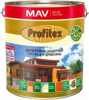 Состав PROFITEX декоративно-защитный для древесины 2.5 л.