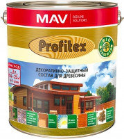Состав PROFITEX декоративно-защитный для древесины 5 л., фото 2