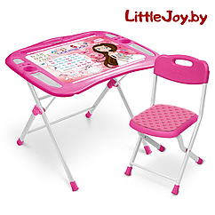 Детский комплект стол парта + стул (маленькая принцесса) арт. NKP1/3 (ВТ)