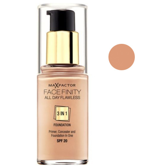 MAXFACTOR FaceFinity All Day Flawless 3in1 тон 77 soft honey - фото 1 - id-p103521848