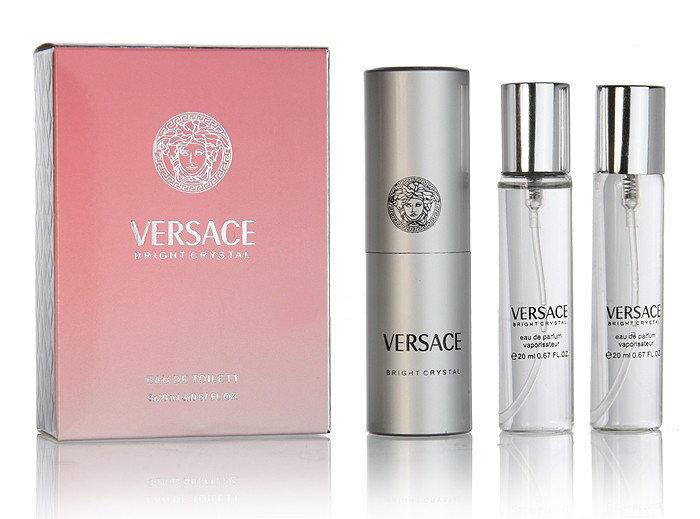 Парфюмерный набор Versace "Bright Crystal" / edp 3*20 ml