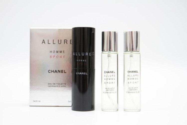 Парфюмерный набор Chanel "Allure Homme Sport" / edp 3*20 ml