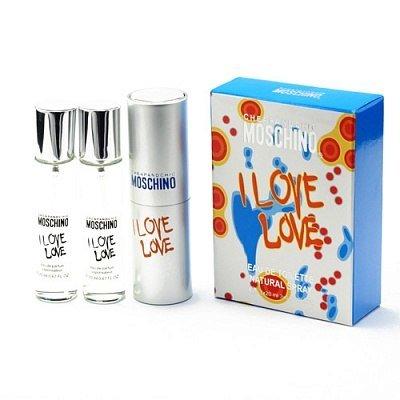 Парфюмерный набор Moschino I Love Love / edp 3*20 ml