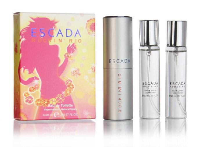 Парфюмерный набор Escada "Rockin' Rio" / edp 3*20 ml