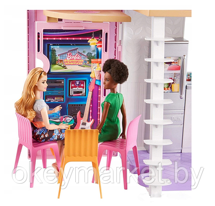 Кукольный домик Барби Малибу Mattel Barbie FXG57, фото 2