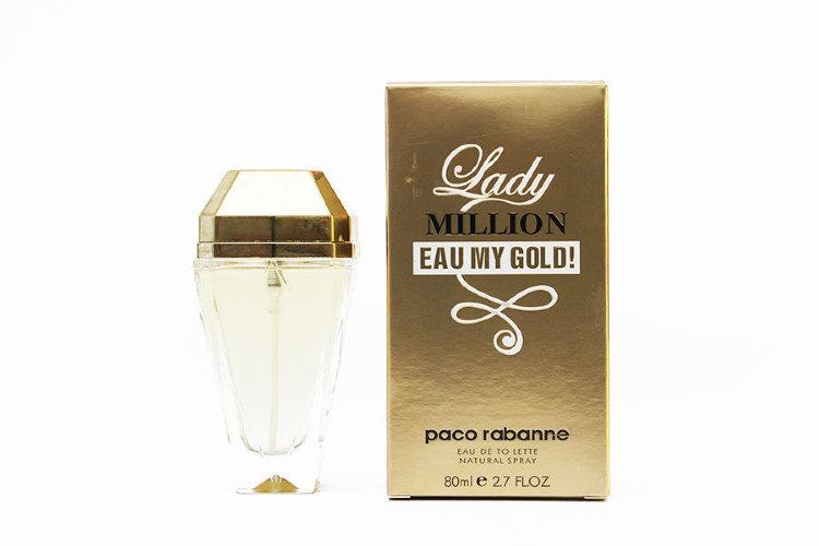 Женский парфюм Paco Rabanne Lady Million Eau My Gold / 80 ml