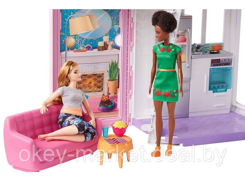 Кукольный Домик Mattel Barbie Новый Дом в Малибу FXG57 - фото 10 - id-p105379516