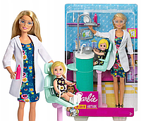 Набор игровой Barbie Кем быть Дантист FXP16