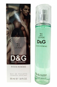 Духи с феромонами 55ml Dolce & Gabbana 21 Le Fou Pour Homme