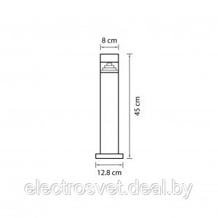 Светильник RAGGIO LED 6W 300LM ЧЕРНЫЙ 4000K IP55 (в комплекте) - фото 2 - id-p105411967