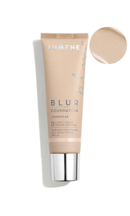 Lumene тональный Longwear Blur Foundation 30 ml тон  0