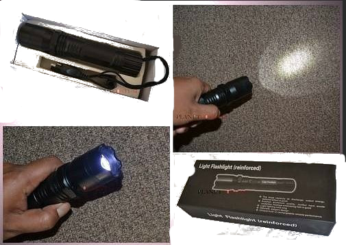 Фонарь-электрошокер Police (Type-1101 Light Flashlight reinforced) - фото 4 - id-p105418202