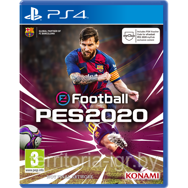 EFootball PES 2020 PS4 (Русские субтитры)