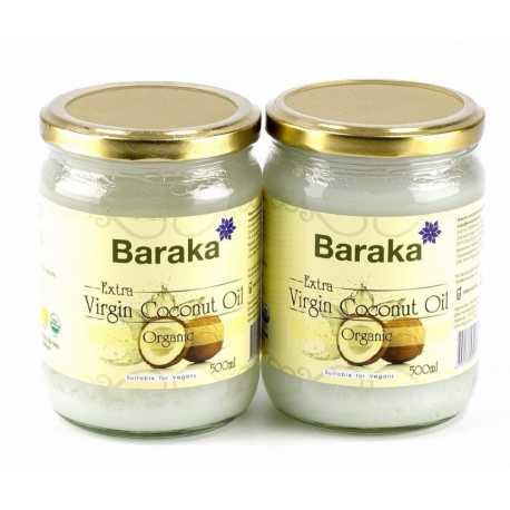 Кокосовое масло Baraka extra virgin, 200 мл. (Шри Ланка)