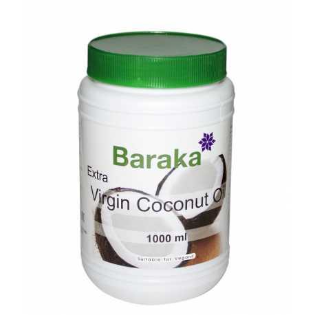Кокосовое масло Baraka extra virgin, 1000 мл. (Шри Ланка) - фото 1 - id-p105418781