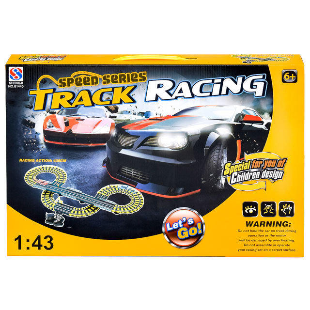 Автотрек Speed Series Track Rasing 436 см от сети 81440 - фото 1 - id-p105424108