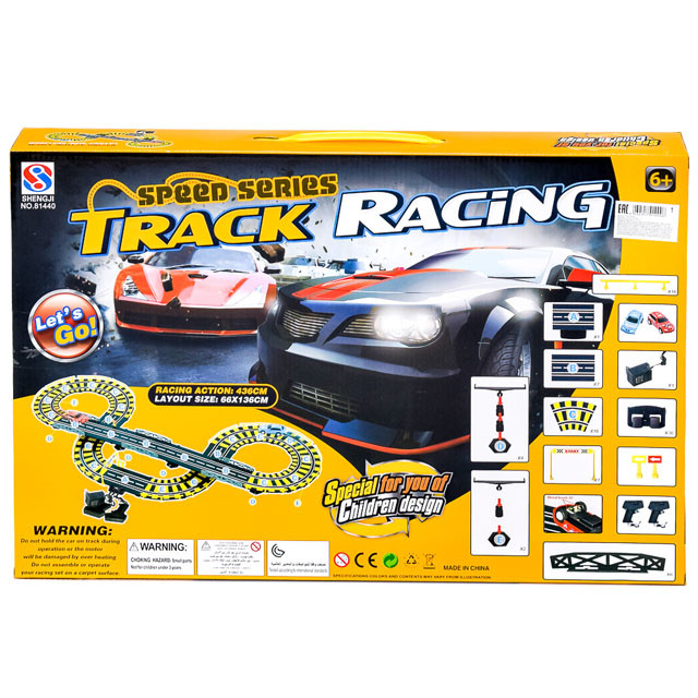 Автотрек Speed Series Track Rasing 436 см от сети 81440 - фото 2 - id-p105424108