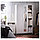 БРИМНЭС Шкаф платяной 3-дверный, белый, 117x190 см, фото 3
