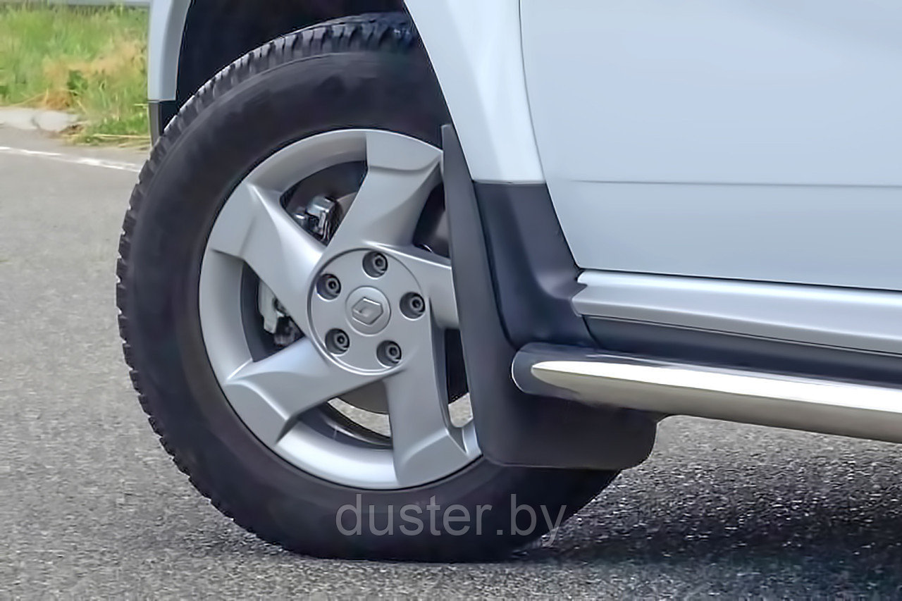 Брызговики передние увеличенные ДАСТЕР-ГАРД Renault Duster 2015- - фото 4 - id-p105436687