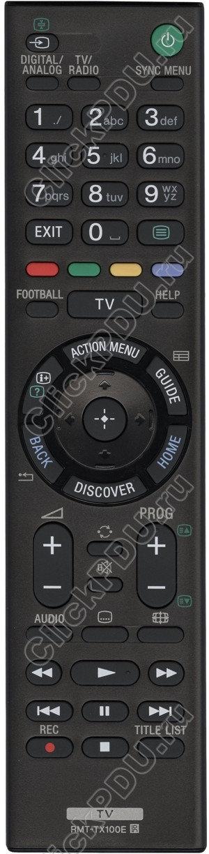 Пульт ДУ для Sony RMT-TX100E ic (серия HSN284) - фото 1 - id-p105438428