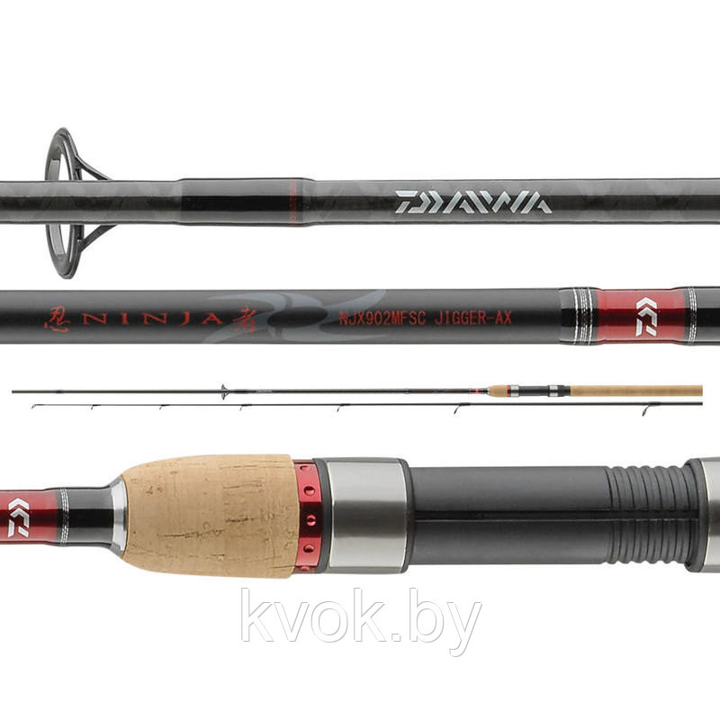 Спиннинг DAIWA Ninja Jigger 2.7 м, тест: 7-28 гр - фото 5 - id-p105476042