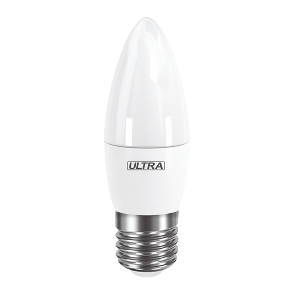 Лампа светодиодная LED-C37-5W-E27-4000K-премиум